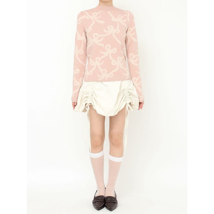 リボンパターンニット | CALNAMUR | 詳細画像31 