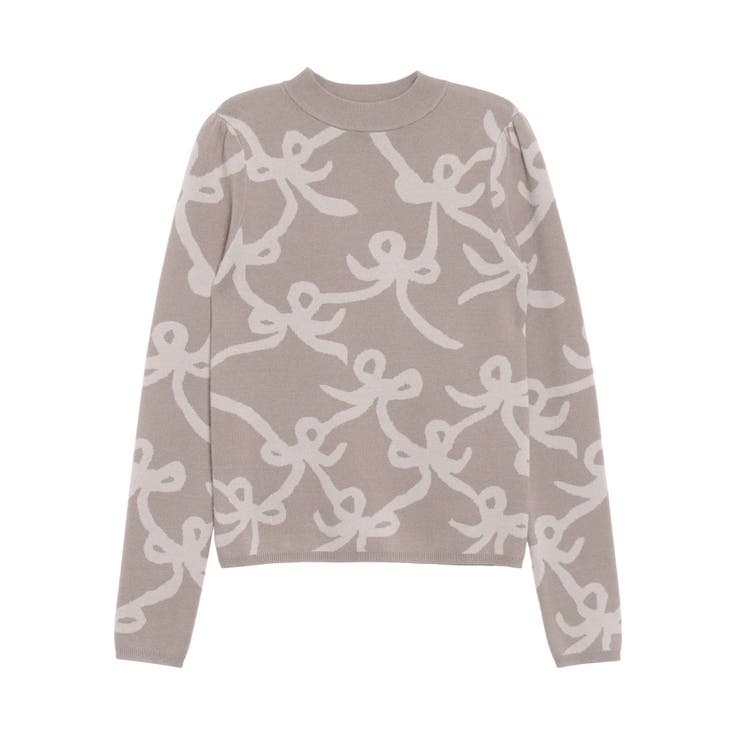 リボンパターンニット | CALNAMUR | 詳細画像34 