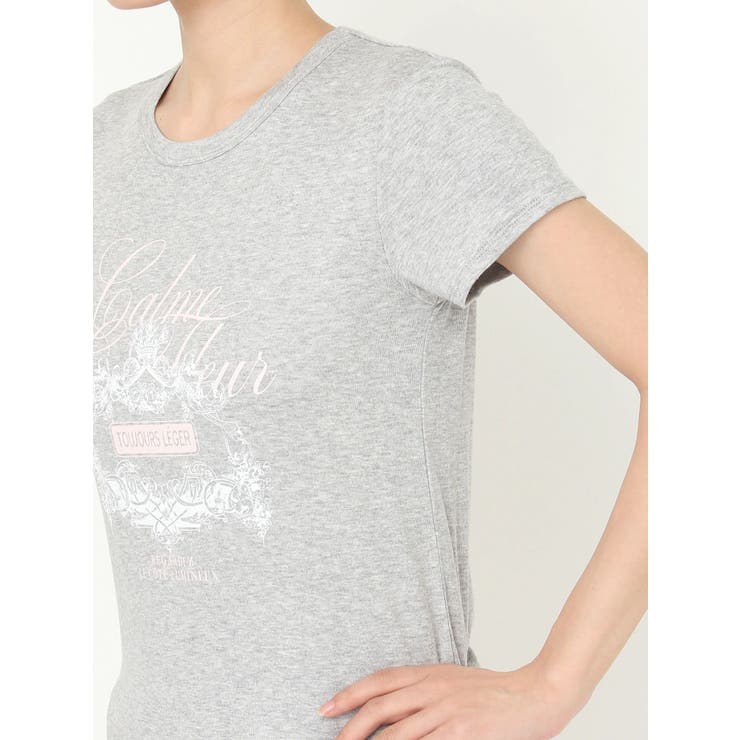 オーナメントモチーフプリントTシャツ | CALNAMUR | 詳細画像35 