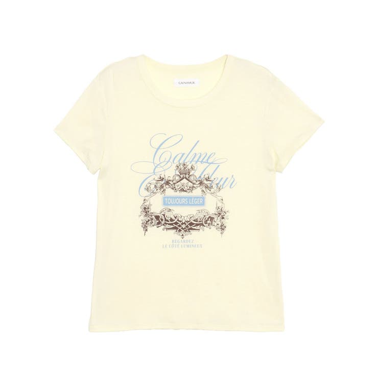 オーナメントモチーフプリントTシャツ | CALNAMUR | 詳細画像44 
