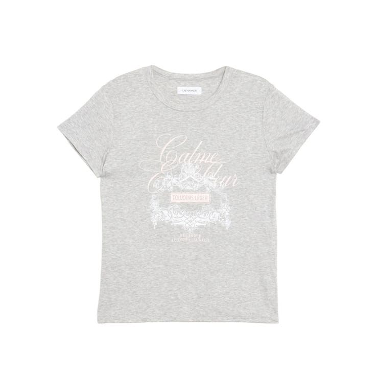 オーナメントモチーフプリントTシャツ | CALNAMUR | 詳細画像45 