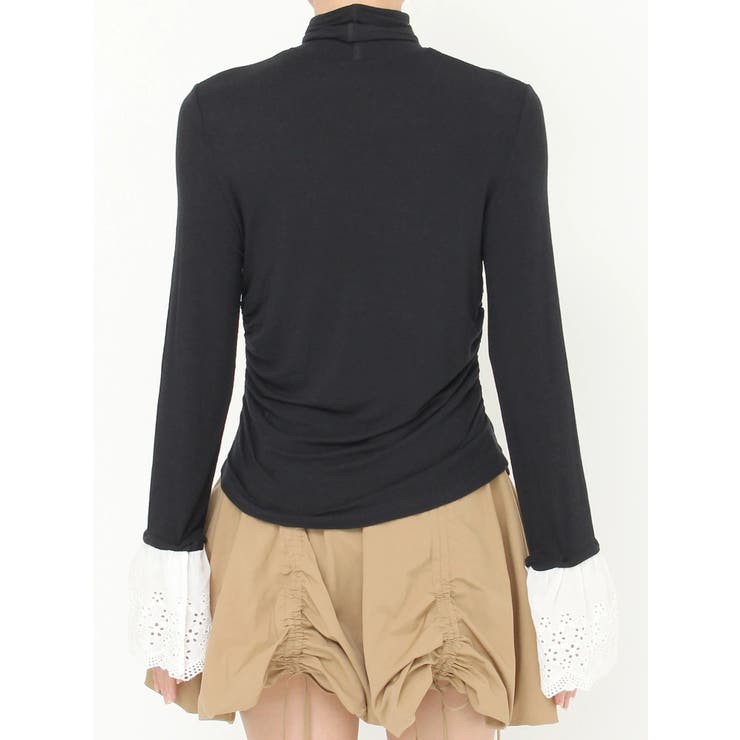 レーヨンハイネックドッキングトップス | CALNAMUR | 詳細画像35 