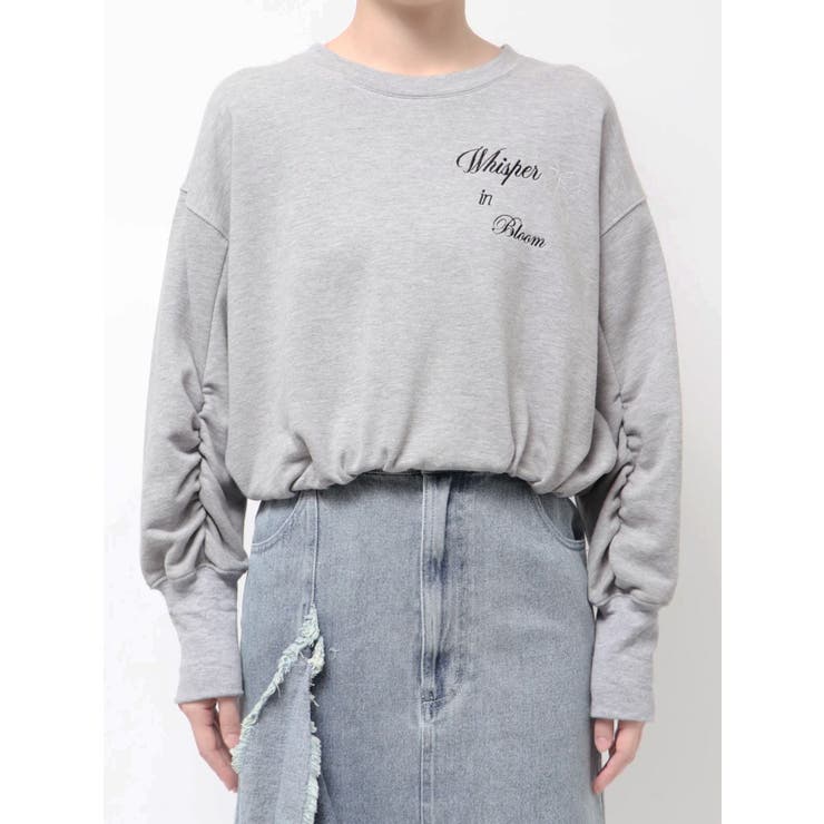 バックリボンスウェットトップス | CALNAMUR | 詳細画像26 