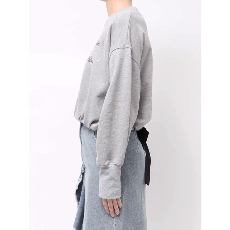 バックリボンスウェットトップス | CALNAMUR | 詳細画像27 