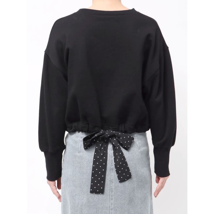 バックリボンスウェットトップス | CALNAMUR | 詳細画像34 