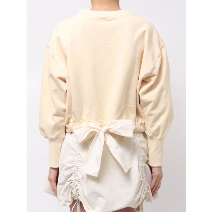 バックリボンスウェットトップス | CALNAMUR | 詳細画像35 