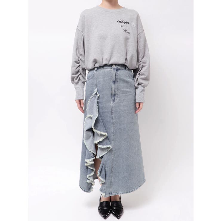 バックリボンスウェットトップス | CALNAMUR | 詳細画像36 