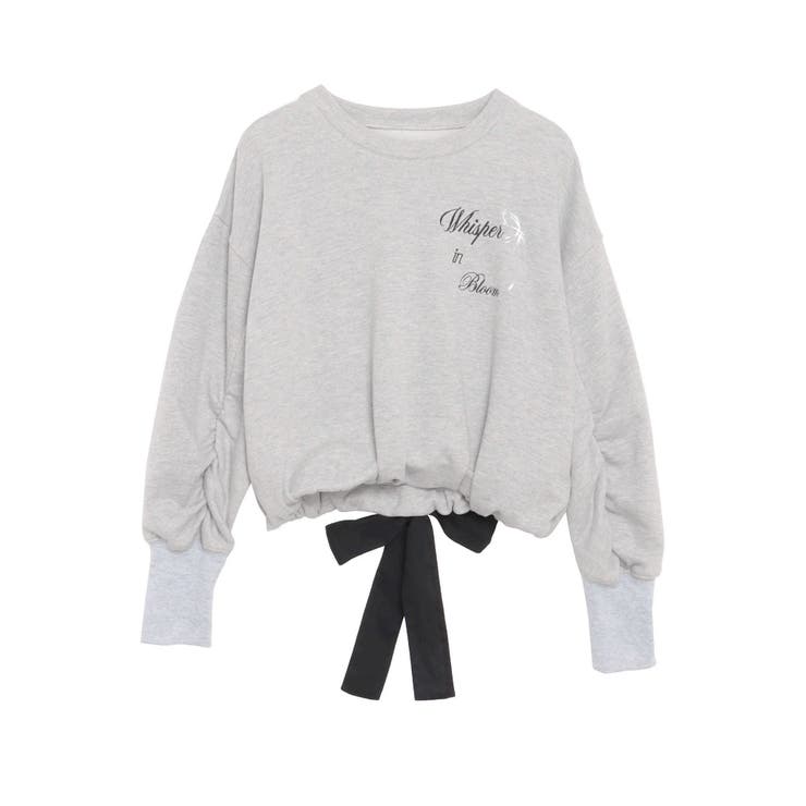 バックリボンスウェットトップス | CALNAMUR | 詳細画像41 