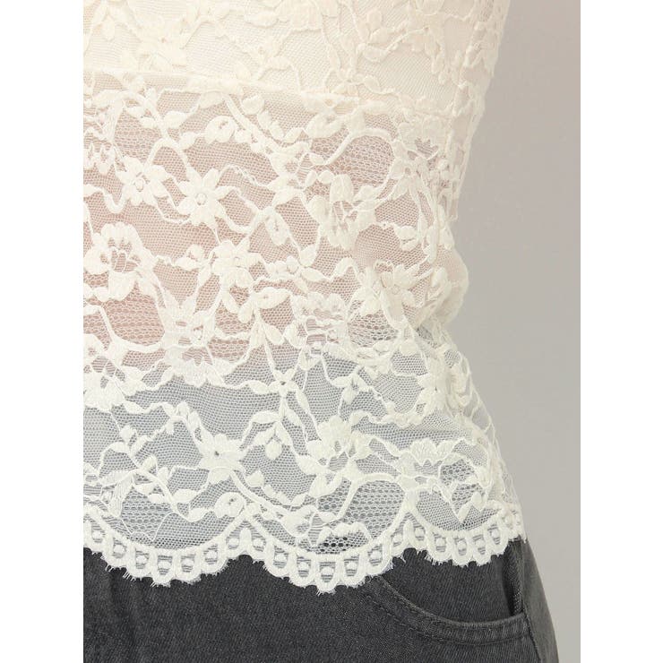 ピーチレースパットイントップス | CALNAMUR | 詳細画像45 