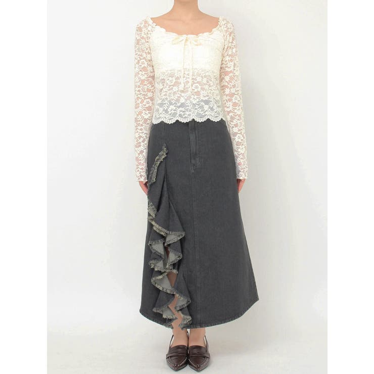 ピーチレースパットイントップス | CALNAMUR | 詳細画像49 