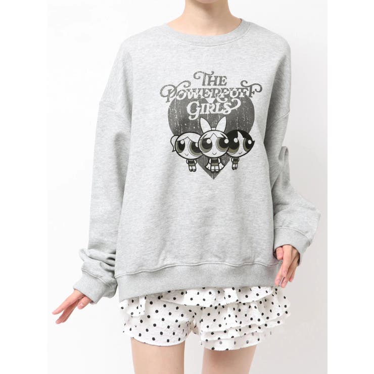 ブラック | 【パワーパフ ガールズ】big裏?プルオーバー | CALNAMUR