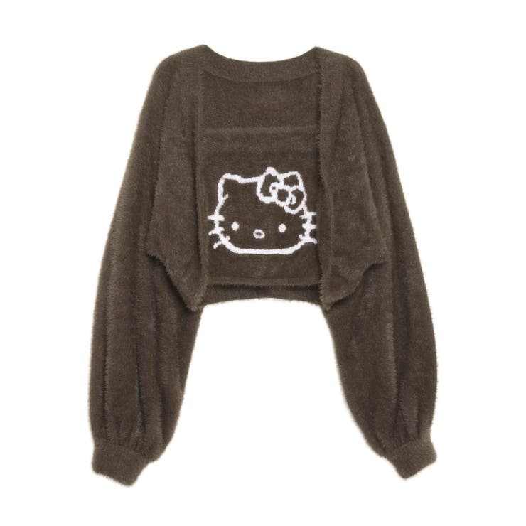 【HELLO KITTYコラボ】シャギーニットアンサンブル | CALNAMUR | 詳細画像1 