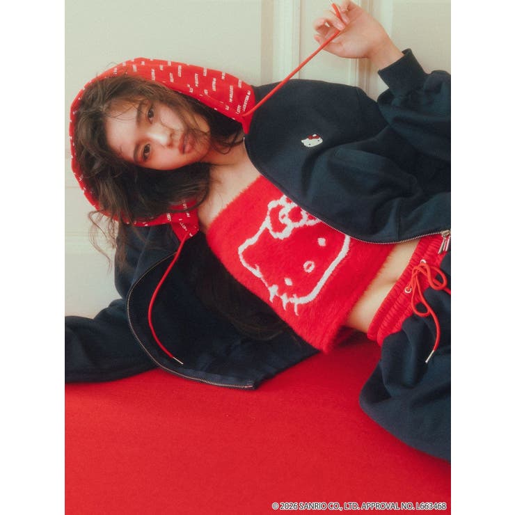 【HELLO KITTYコラボ】シャギーニットアンサンブル | CALNAMUR | 詳細画像10 