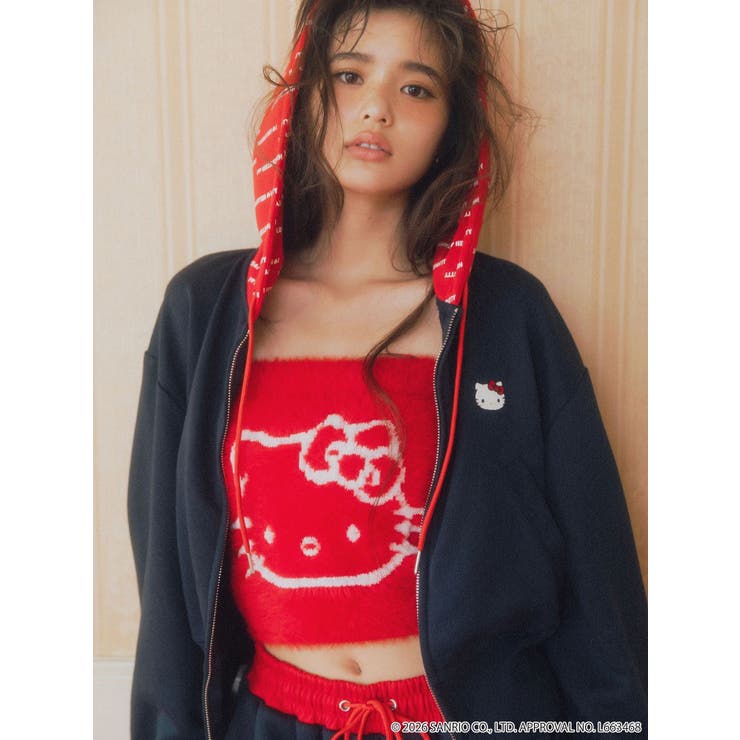 【HELLO KITTYコラボ】シャギーニットアンサンブル | CALNAMUR | 詳細画像11 