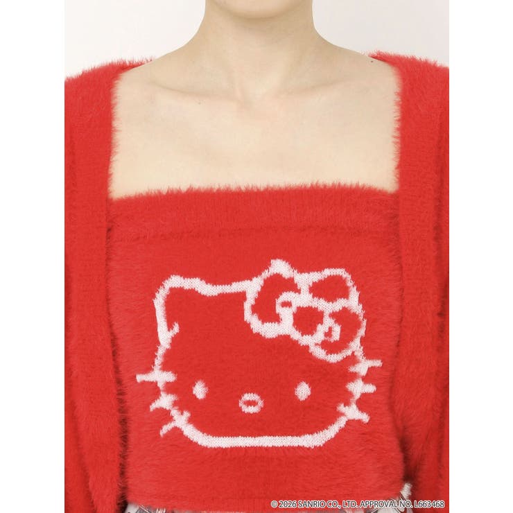 【HELLO KITTYコラボ】シャギーニットアンサンブル | CALNAMUR | 詳細画像16 