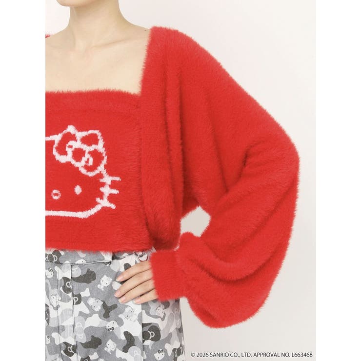 【HELLO KITTYコラボ】シャギーニットアンサンブル | CALNAMUR | 詳細画像17 
