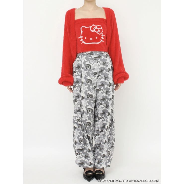 【HELLO KITTYコラボ】シャギーニットアンサンブル | CALNAMUR | 詳細画像24 