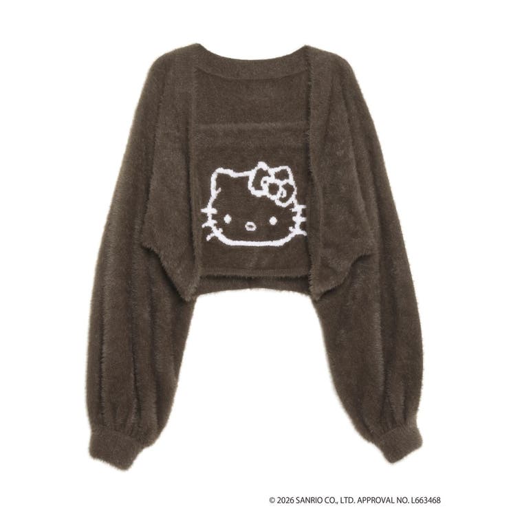 【HELLO KITTYコラボ】シャギーニットアンサンブル | CALNAMUR | 詳細画像27 