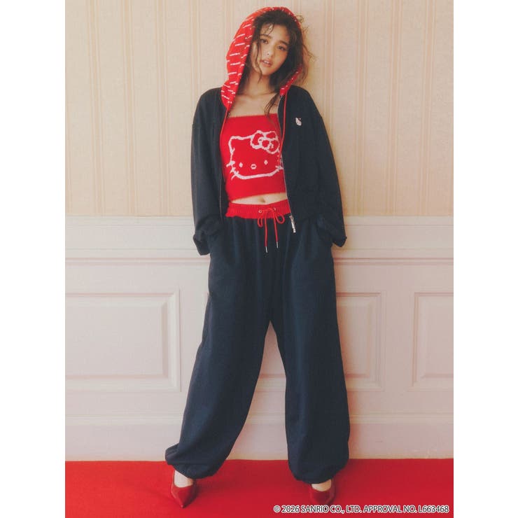 【HELLO KITTYコラボ】シャギーニットアンサンブル | CALNAMUR | 詳細画像9 