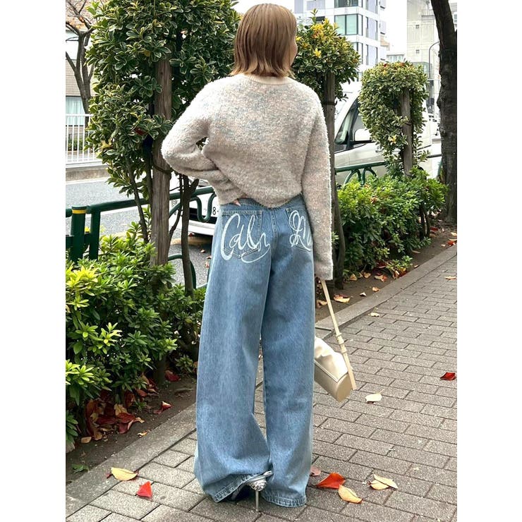 ファンシーヤーンクラシカルニットカーディガン | CALNAMUR | 詳細画像42 