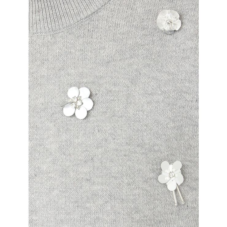 フロントジップビジューニットカーディガン | CALNAMUR | 詳細画像29 