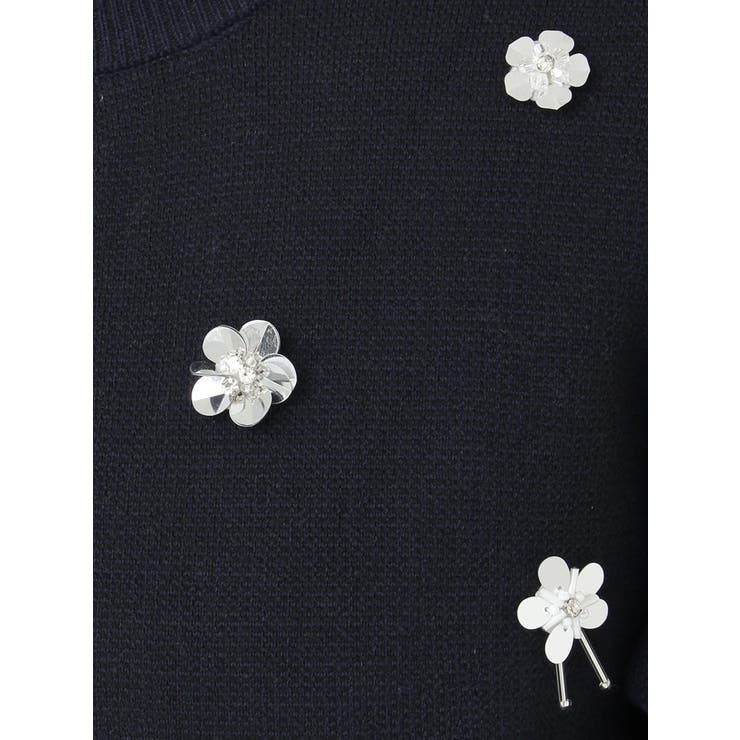 フロントジップビジューニットカーディガン | CALNAMUR | 詳細画像31 