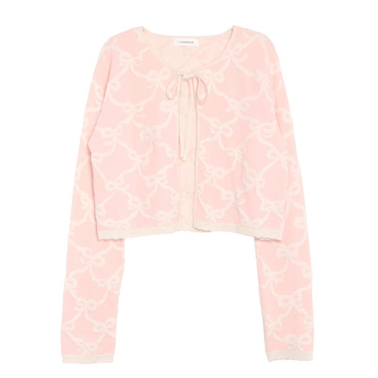 リボンジャガードカーディガン | CALNAMUR | 詳細画像37 