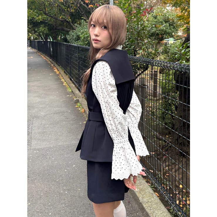 セーラーボタンショートパンツ | CALNAMUR | 詳細画像13 