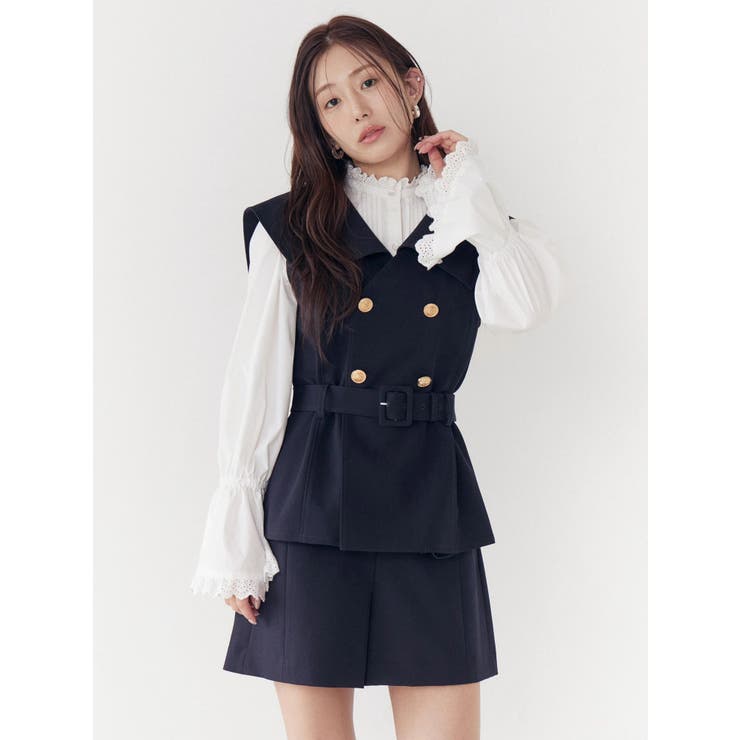 セーラーボタンショートパンツ | CALNAMUR | 詳細画像8 