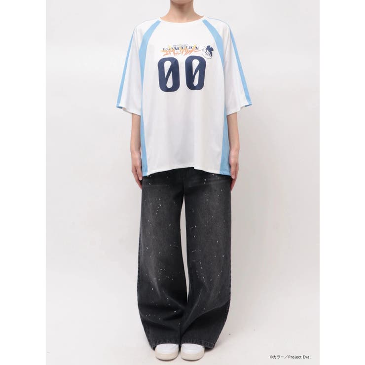 【新世紀エヴァンゲリオンコラボ】レイ アスカ ユニフォームTシャツ | CALNAMUR | 詳細画像15 