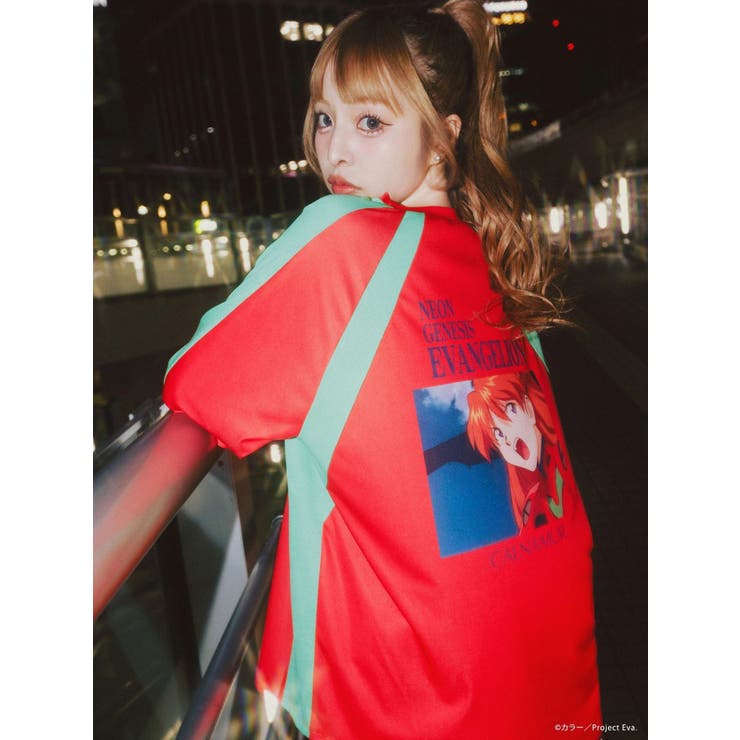【新世紀エヴァンゲリオンコラボ】レイ アスカ ユニフォームTシャツ | CALNAMUR | 詳細画像6 