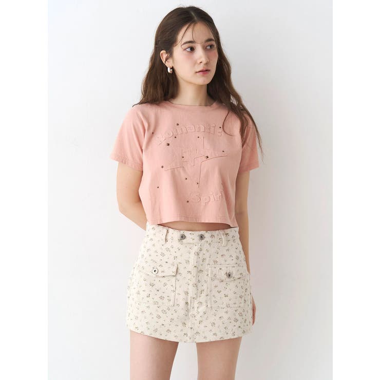 パッチワークデザインＴシャツ | CALNAMUR | 詳細画像6 