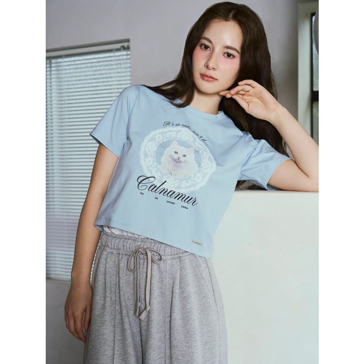 ブルー | CAT Tシャツ | CALNAMUR