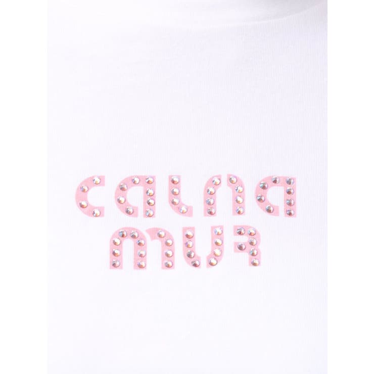 ビジューロゴコンパクトTシャツ | CALNAMUR | 詳細画像40 