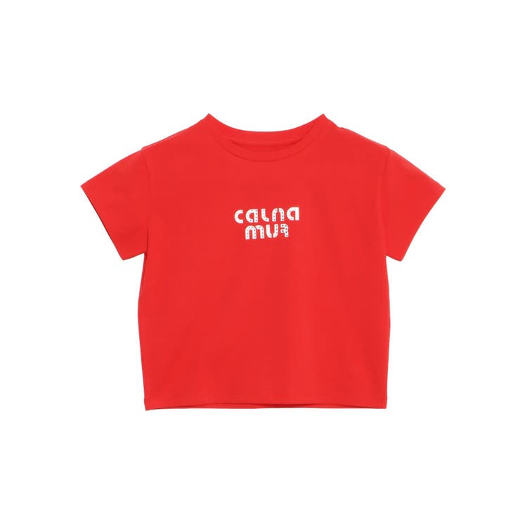 ビジューロゴコンパクトTシャツ | CALNAMUR | 詳細画像42 
