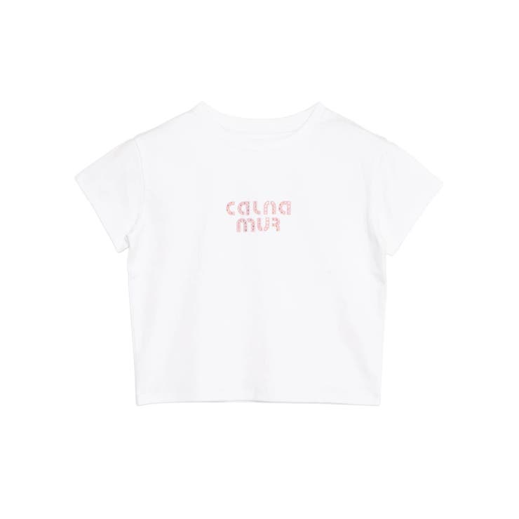 ビジューロゴコンパクトTシャツ | CALNAMUR | 詳細画像43 