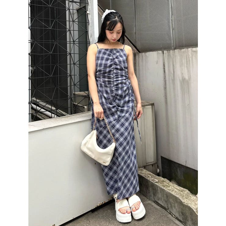 カットアウトギャザーキャミワンピース | CALNAMUR | 詳細画像27 