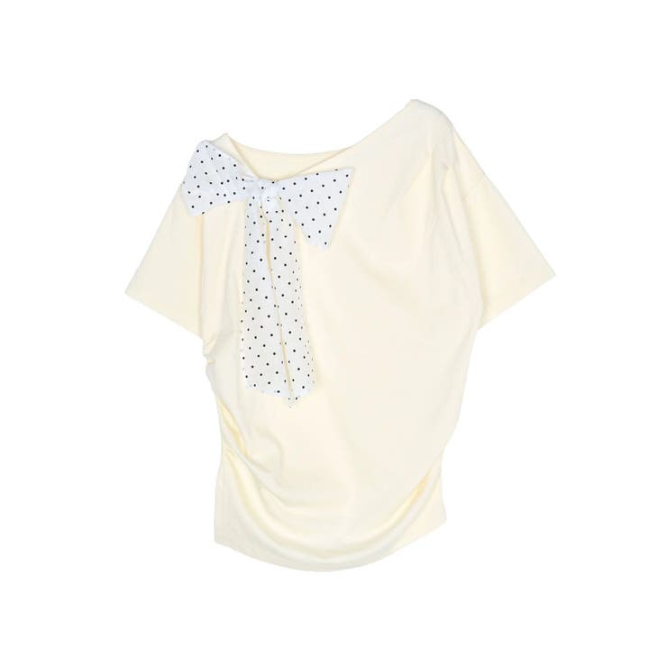 リボン付きTシャツ | CALNAMUR | 詳細画像48 