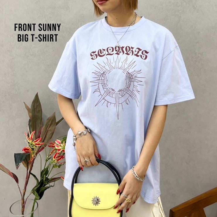 フロントSUNNY BIG Tシャツ[品番：MKSW0064282]｜EVRIS（エブリス