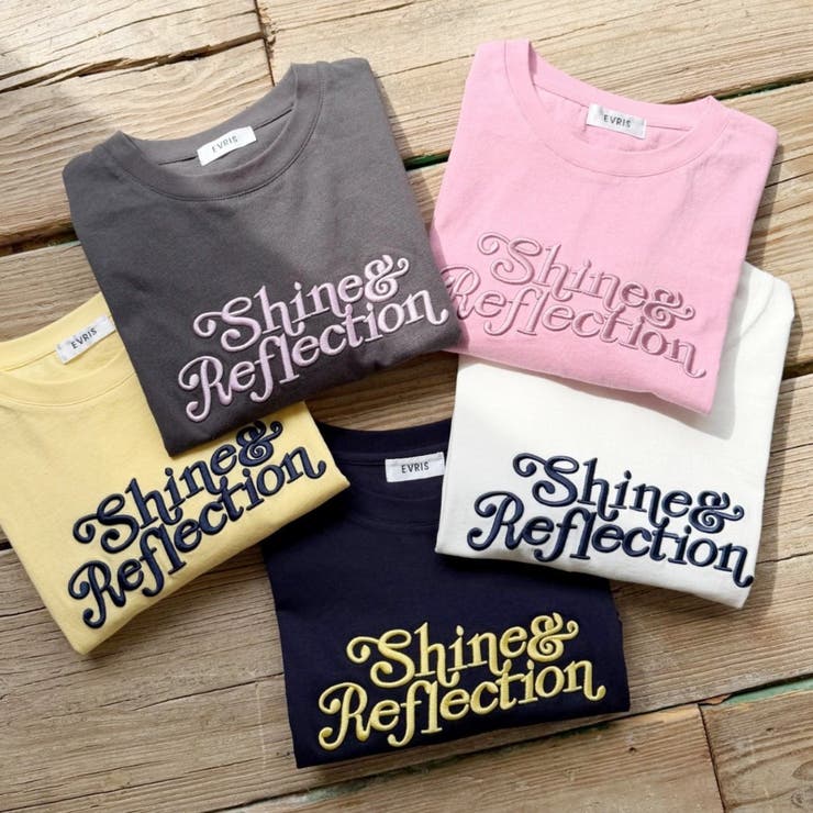 Shine Reflecthion Tシャツ 半袖 春夏 | EVRIS | 詳細画像1 