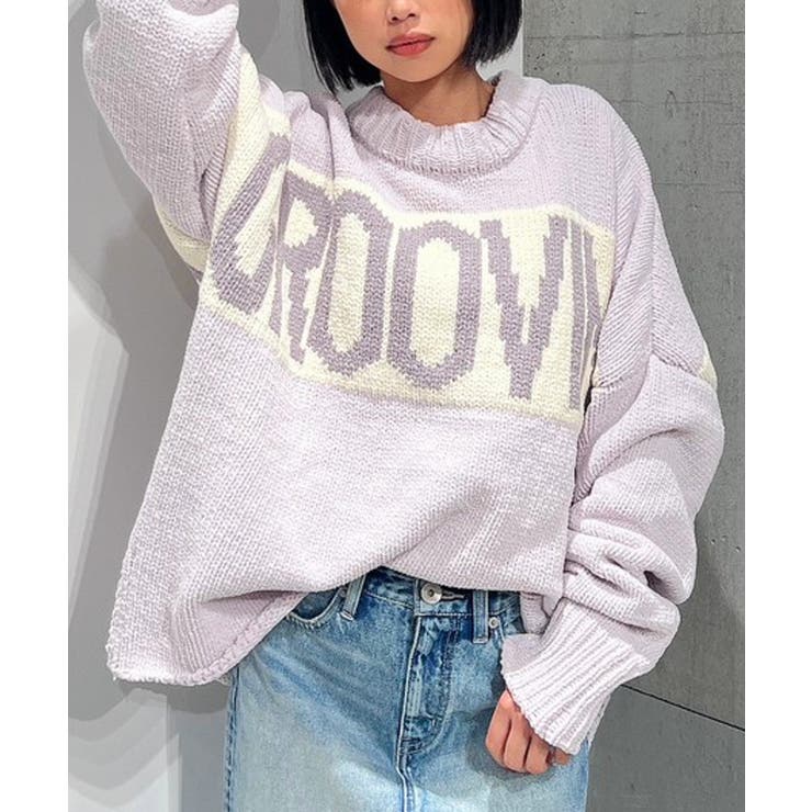 GROOVING モール ニット  トップス[品番：MKSW0054996]｜GYDA（ジェイダ）のレディースファッション通販｜SHOPLIST（ショップリスト）