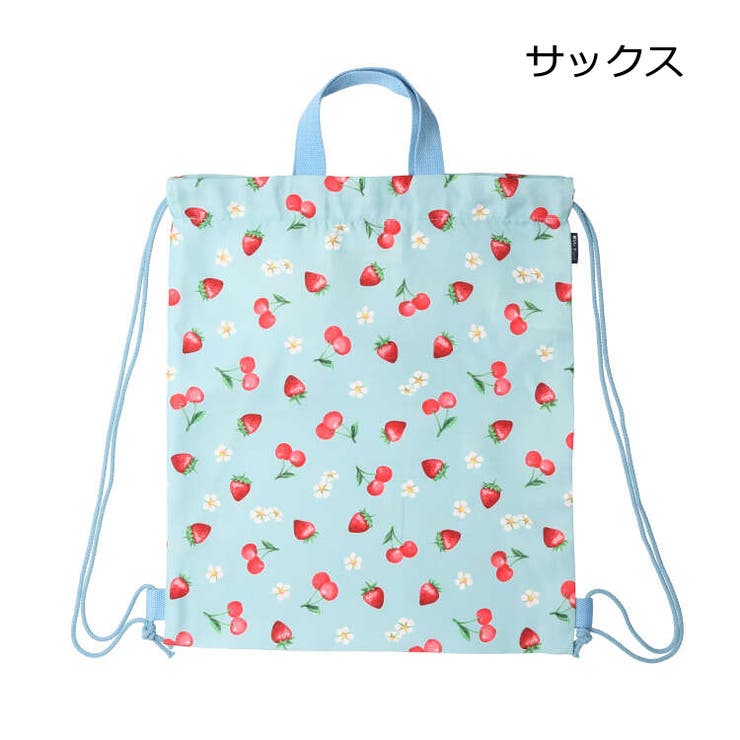 ユニコーン・恐竜・車・苺総柄ナップザック | こどもの森e-shop | 詳細画像7 