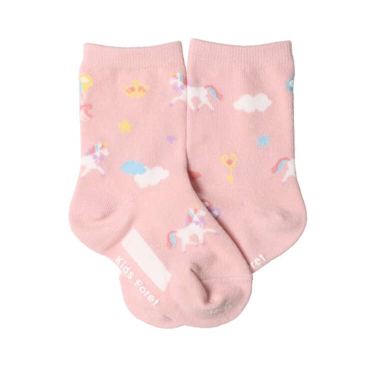 ユニコーン柄クルーソックス・靴下 | こどもの森e-shop | 詳細画像4 