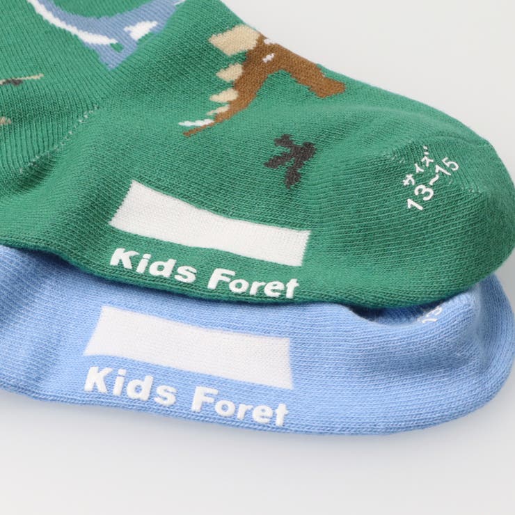 恐竜柄クルーソックス・靴下 | こどもの森e-shop | 詳細画像6 