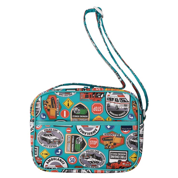 働く車・恐竜総柄通園バッグ | こどもの森e-shop | 詳細画像3 