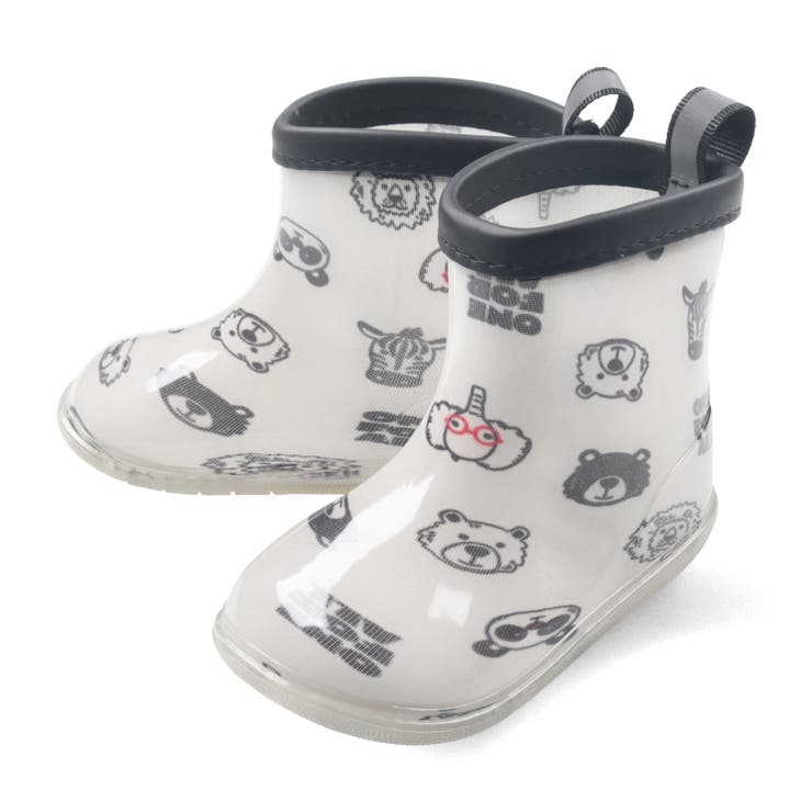 動物 | 総柄レインシューズ | こどもの森e-shop