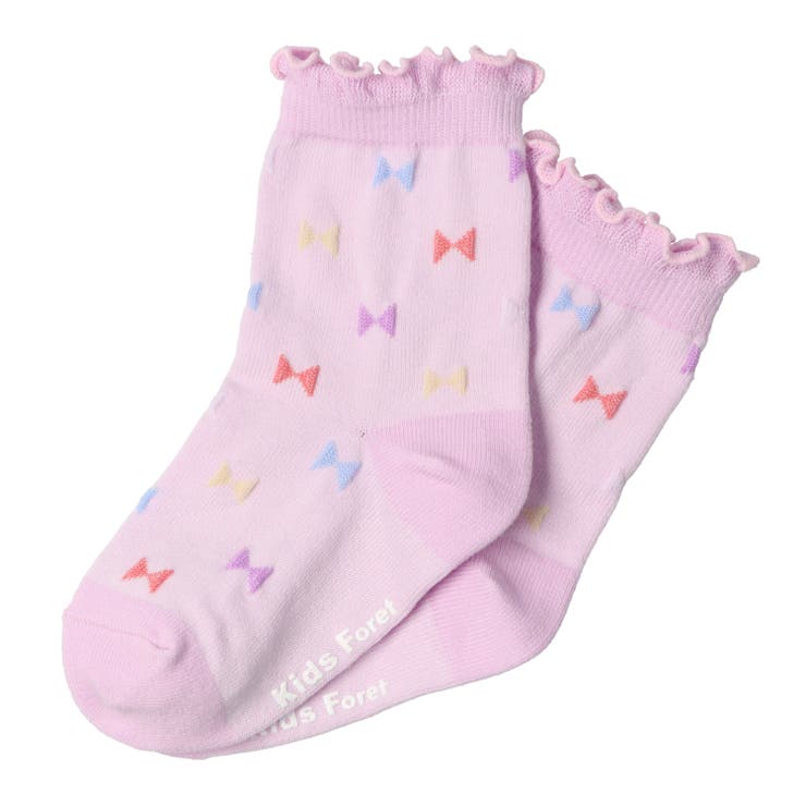 リボン柄クルーソックス・靴下 | こどもの森e-shop | 詳細画像3 