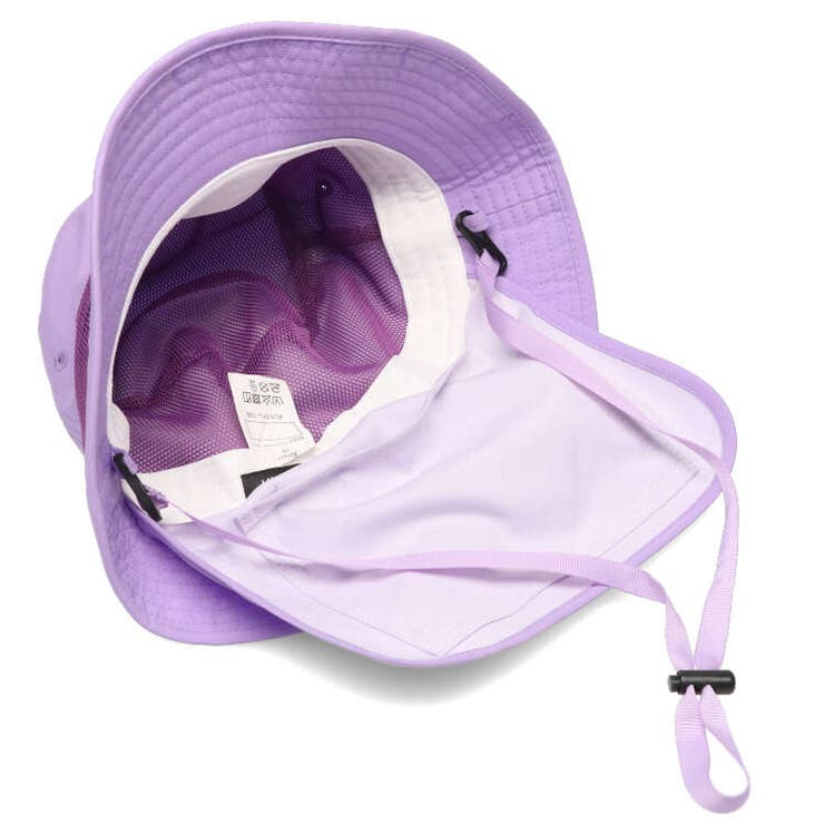 【子供服】KidsForet(キッズフォーレ)日よけ付メッシュ切替無地撥水ハット・帽子50cm～56cmB31411