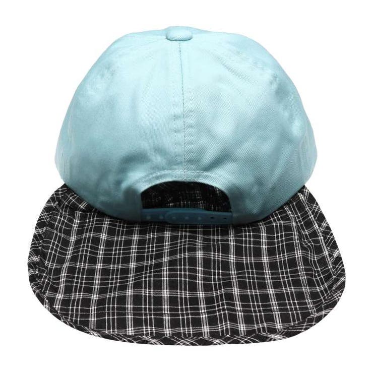 【子供服】KidsForet(キッズフォーレ)モチーフ入り日よけ付ツイルキャップ・帽子52cm～56cmB33403