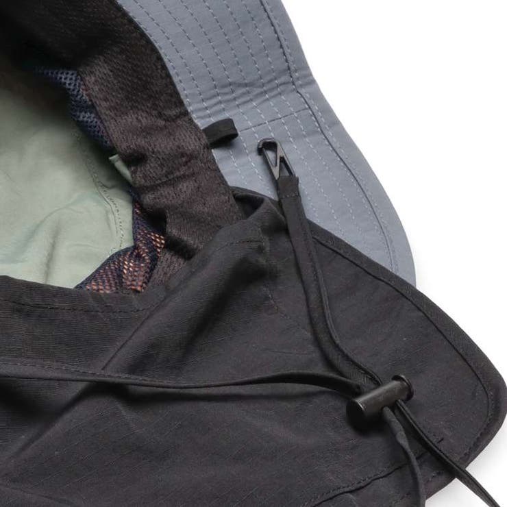 【子供服】KidsForet(キッズフォーレ)配色切替日よけ付撥水ハット・帽子50cm～56cmB33406